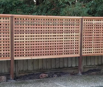 Lattice Fremont Fence